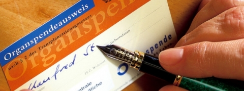 Organspendeausweis